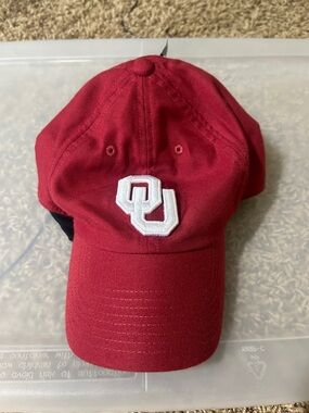 Nike Crimson Hat with White Embroidered OU Logo